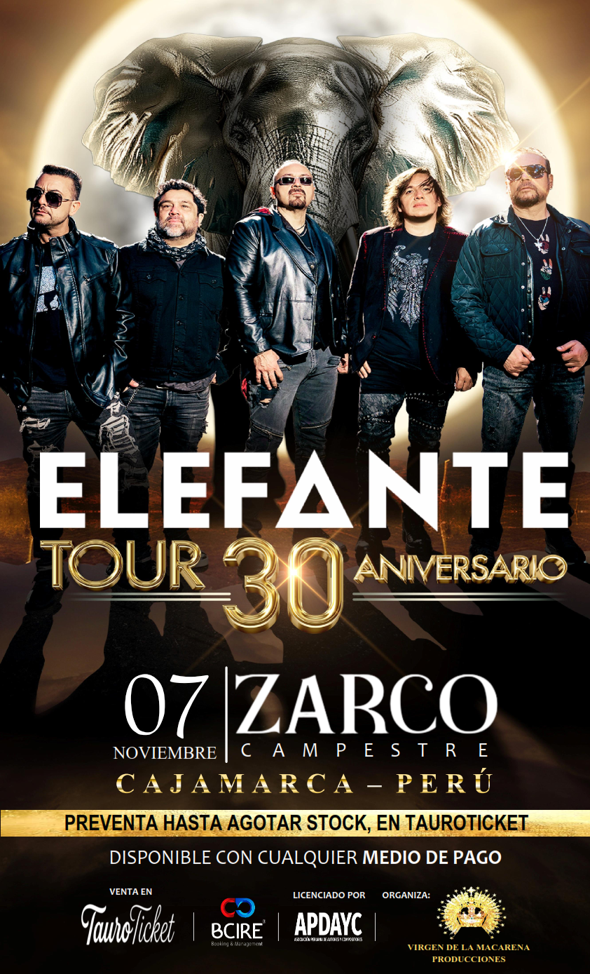 ELEFANTE 30 TOUR ANIVERSARIO